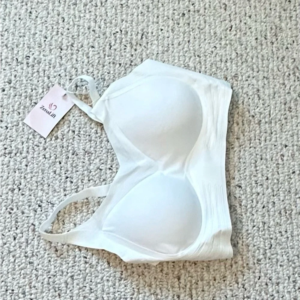 Zenalift White Seamless‎ Witeless Bra 2XL